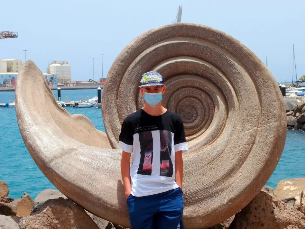 Hafen Fuerteventura - Muschelkunst
